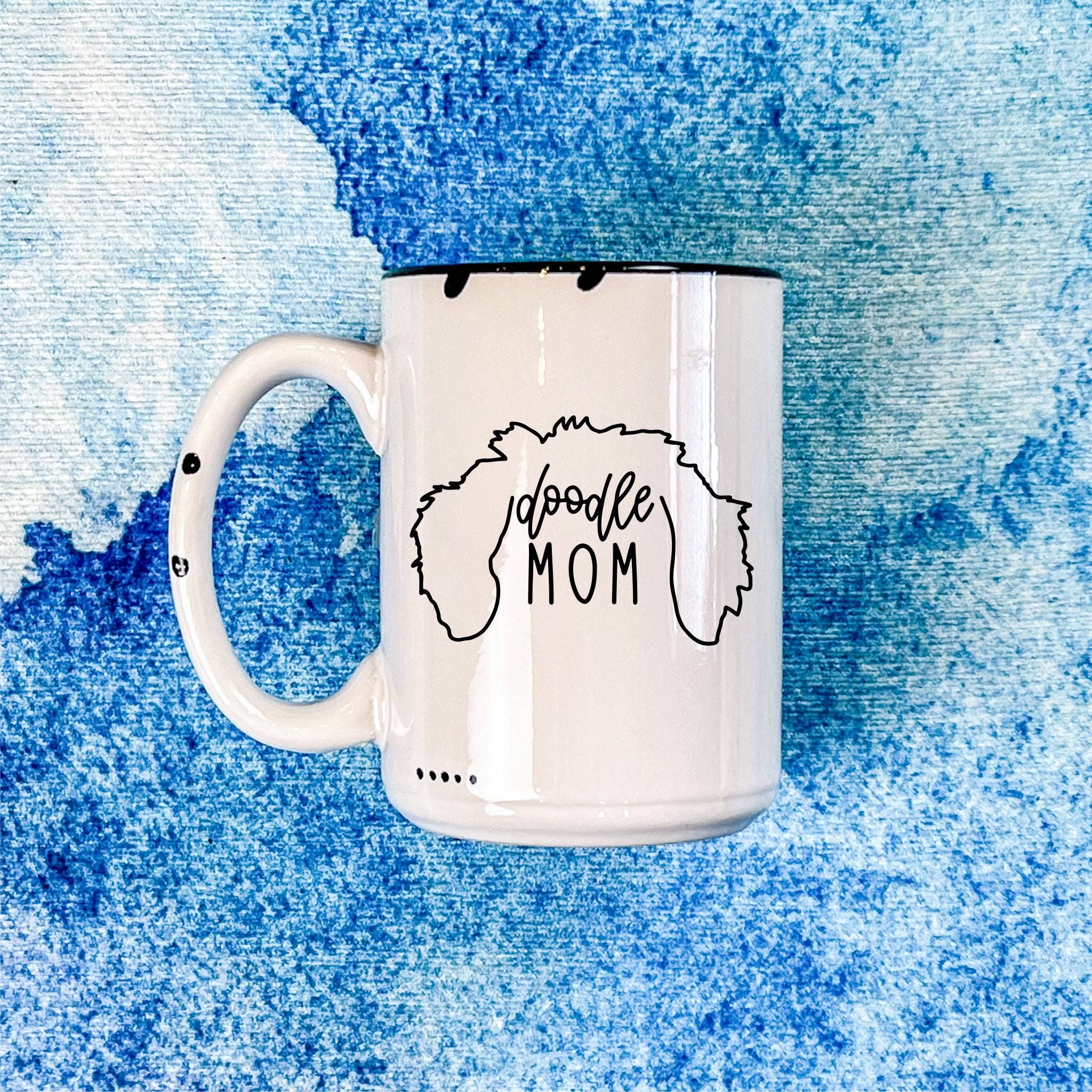 Doodle Mom | Distressed Mug Collection