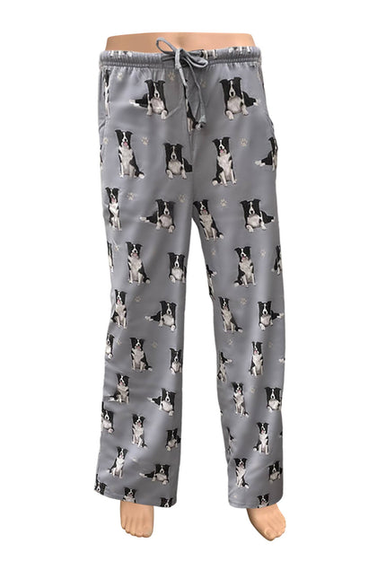 Border Collie Pajama Bottoms