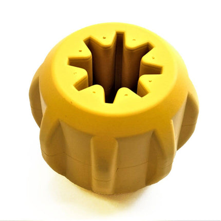 SP ID Gear - Dog Chew Toy - Treat Pocket- Large - Yellow