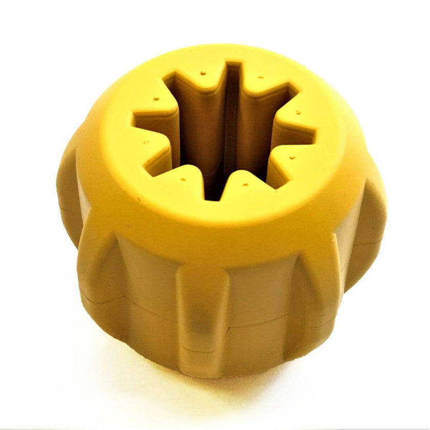 SP ID Gear - Dog Chew Toy - Treat Pocket- Large - Yellow