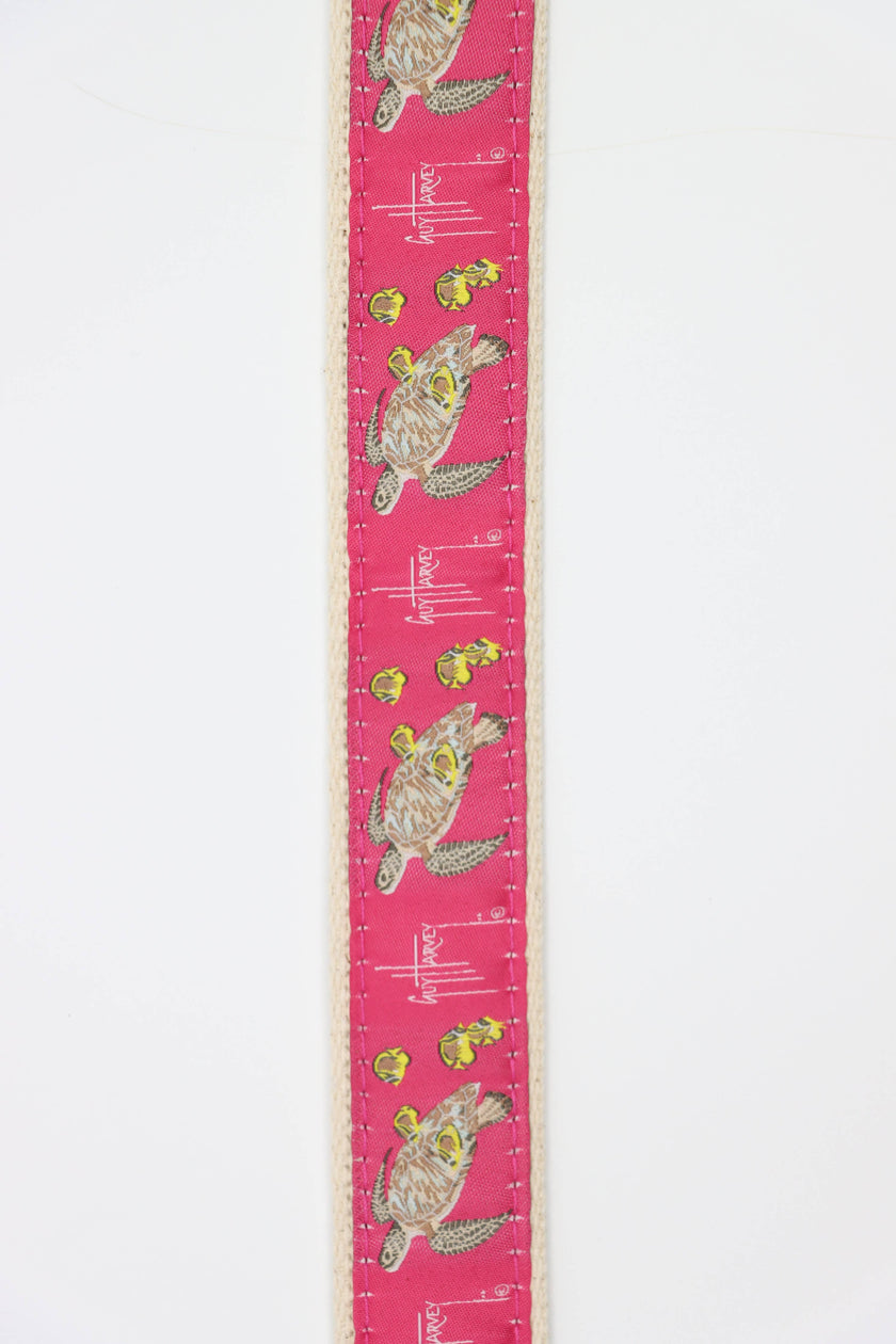 Guy Harvey Sea Turtle Side Release Buckle Clip Dog Collar