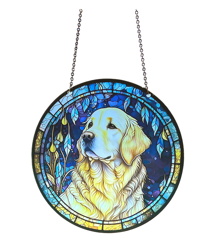 Golden Retriever Suncatcher