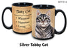 Cat Silver Tabby Mug Coffee Cup