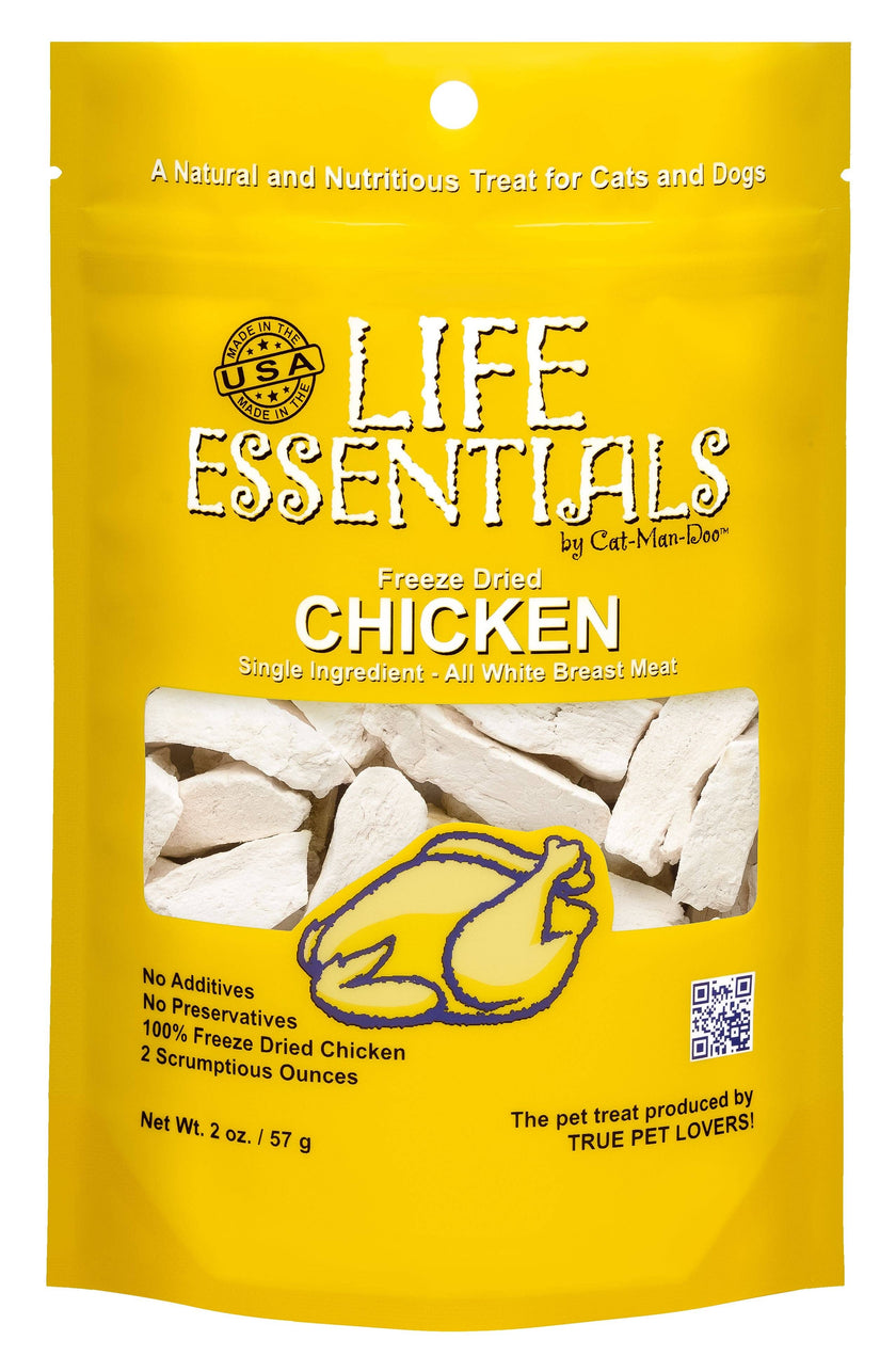 Life Essentials by Cat-Man-Doo Freeze Dried Chicken Strips - 2oz