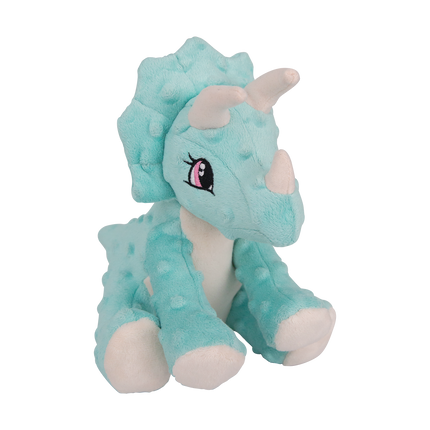 Talia the Triceratops Dog Toy
