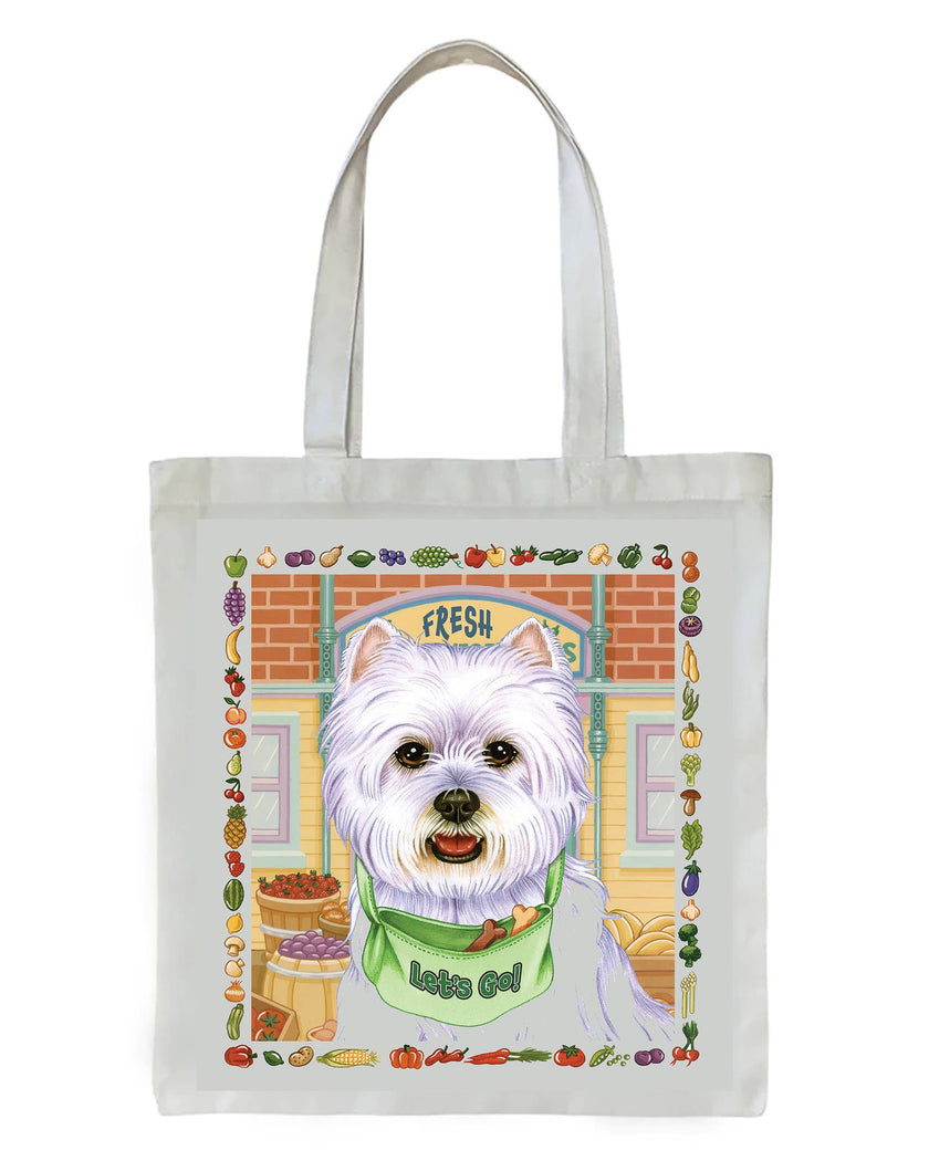 Westie -   Dog Breed Tote Bag