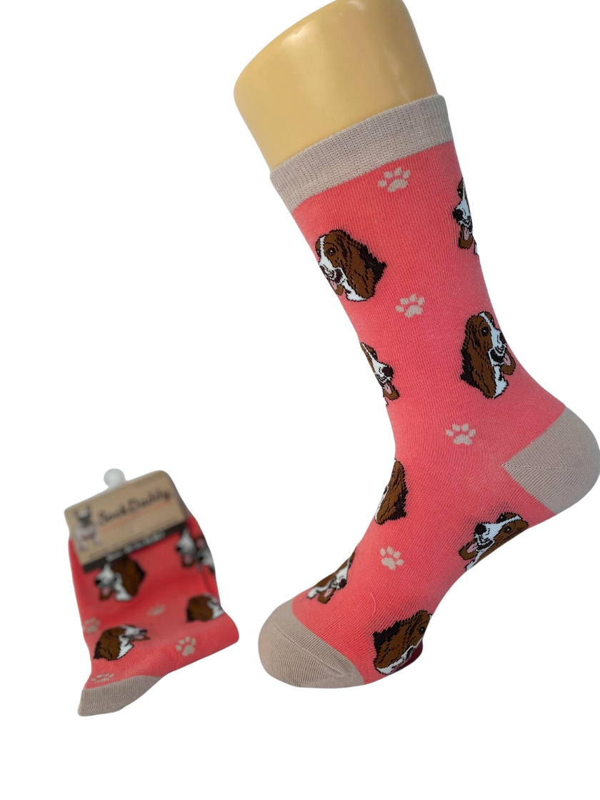 Basset Hound Socks Unisex