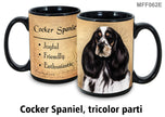 Cocker Spaniel Tri Parti Mug Coffee Cup