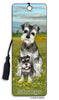 Schnauzer 3D Dog Bookmark