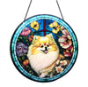 Pomeranian Suncatcher with Chain