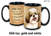 Shih Tzu Gold/White Mug Coffee Cup