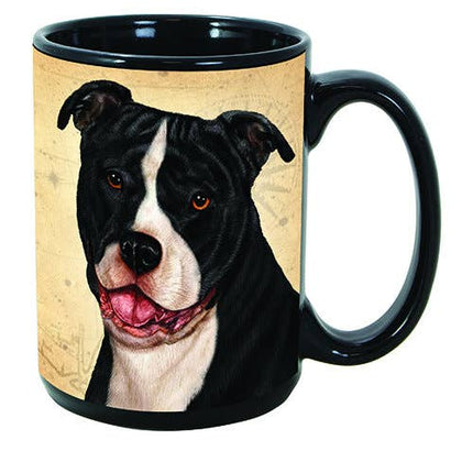 Pit Bull Black/White Mug Coffee Cup