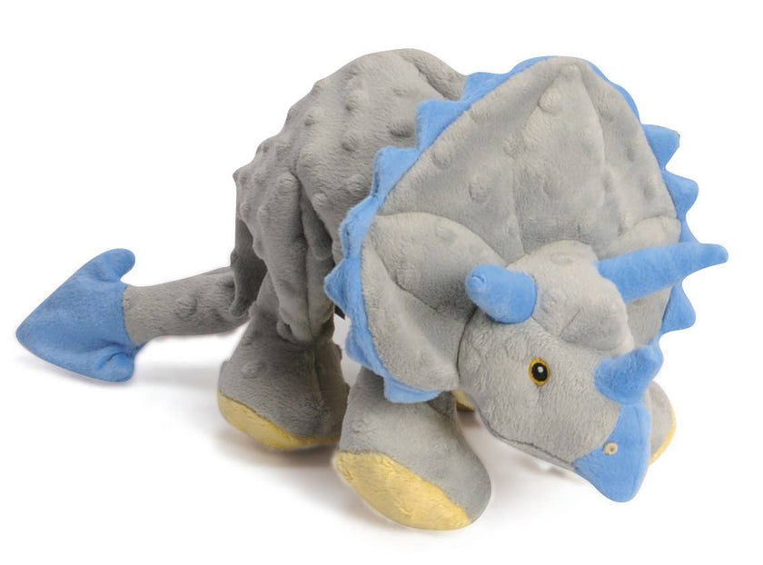 GoDog Dinos Frills Triceratops w/Chew Guard Grey LG