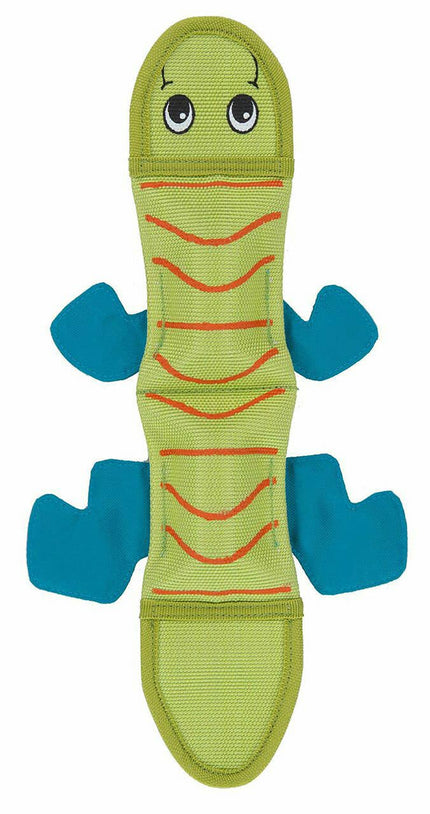Outward Hound Fire Biterz Lizard Green Medium