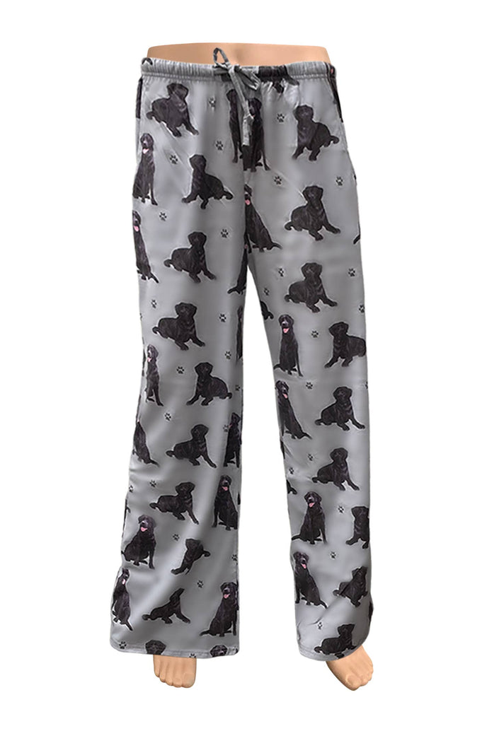 Labrador Black Pajama Bottoms