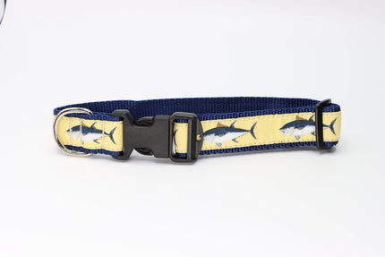 Atlantic Blue Fin Tuna Side Release Buckle Clip Dog Collar