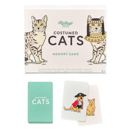 Costume Cats Memory Game