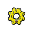 Tuffy Jr Gear Ring - Yellow Bone, Durable, Squeaky Dog Toy