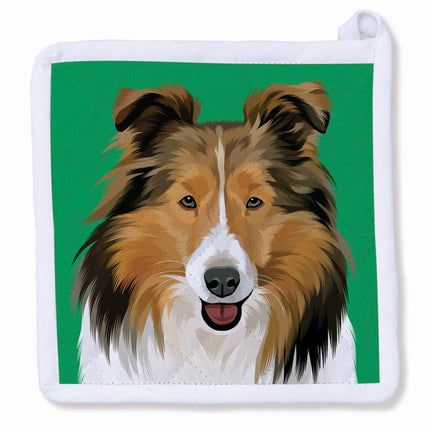 Shetland Sheephound Potholder