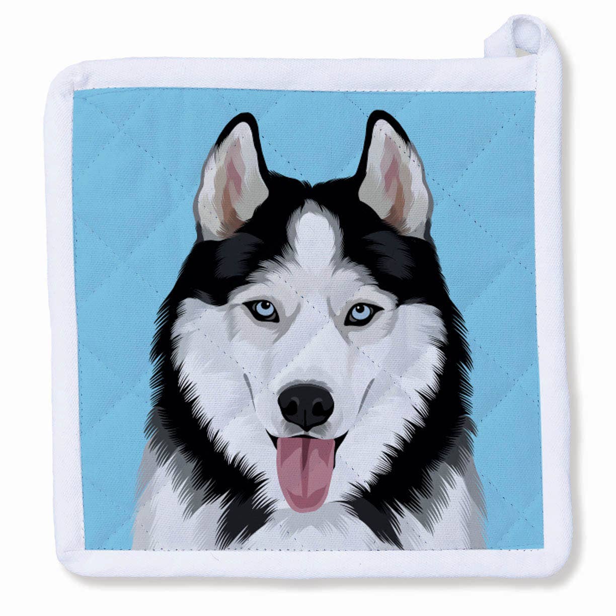 Siberian Huskey Potholder