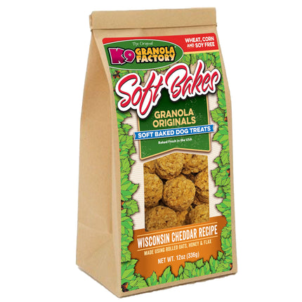 Soft Bakes, Wisconsin Cheddar Recipe Dog Treats, 12oz