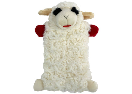 Multipet Lamb Chop Squeaker Mat Plush Dog Toy 9