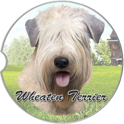 Soft Coated Wheaten Terrier Car Coaster