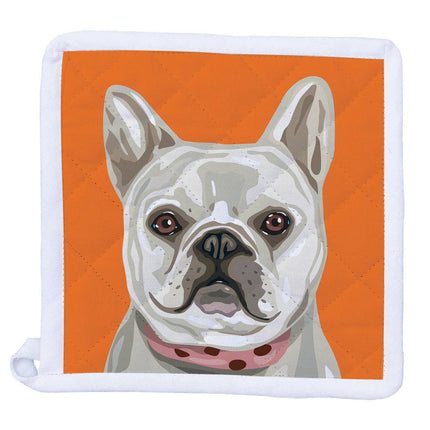 French Bull Dog Potholder