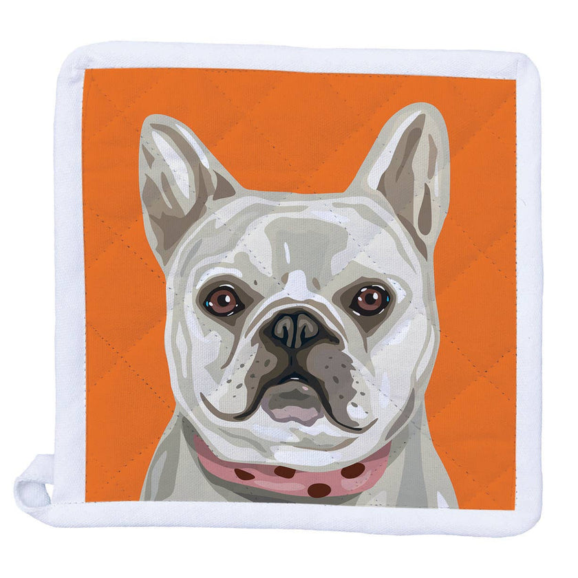 French Bull Dog Potholder