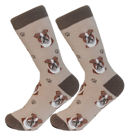 Bulldog Dog Socks Unisex