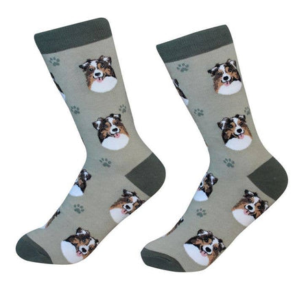 Australian Shepherd Socks Unisex