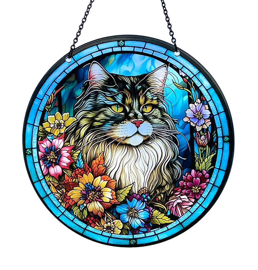 Cat Suncatcher with Chain