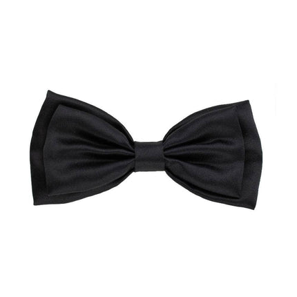 H&K Bow Tie Black Satin