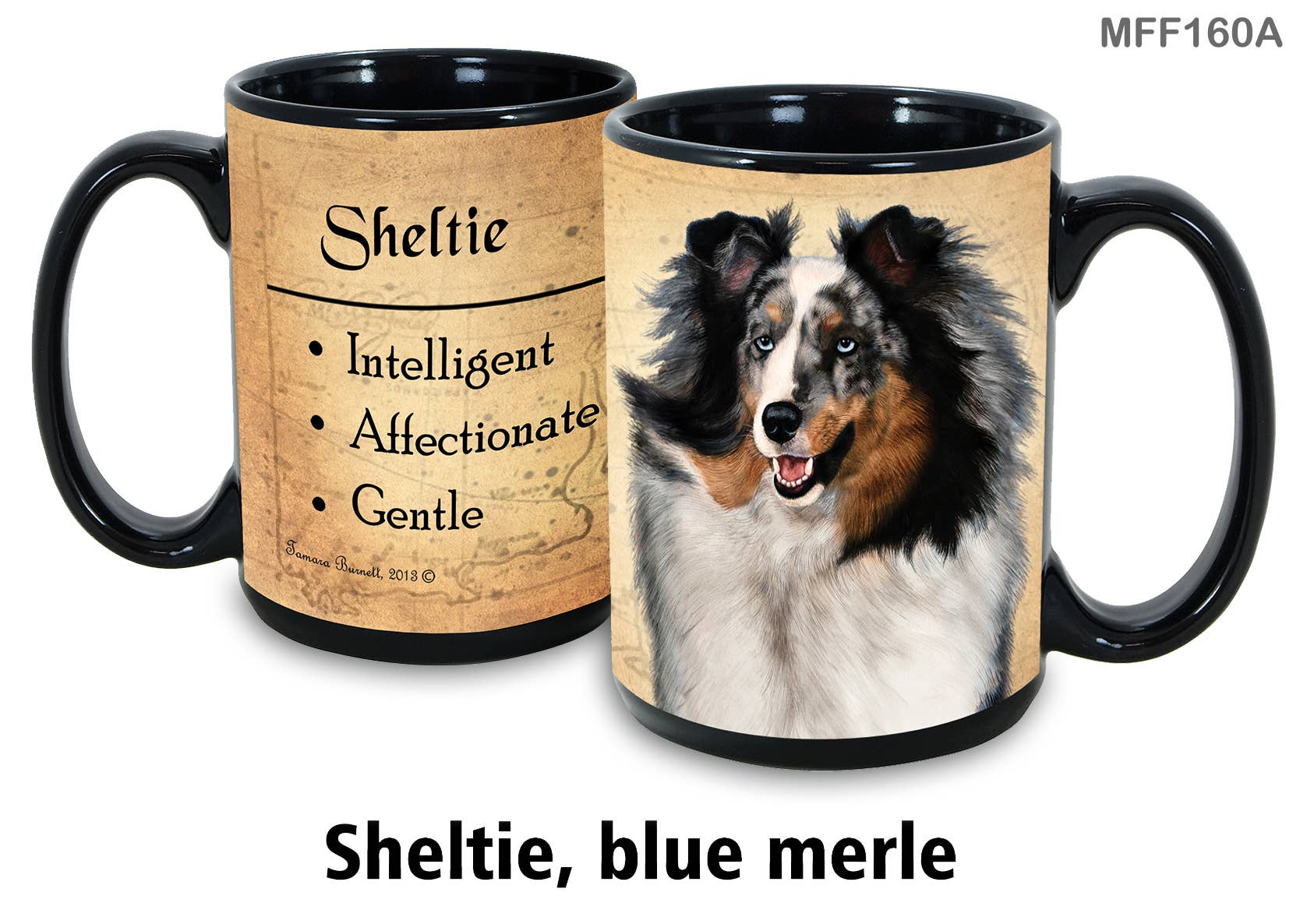 Sheltie Blue Merle Mug Coffee Cup