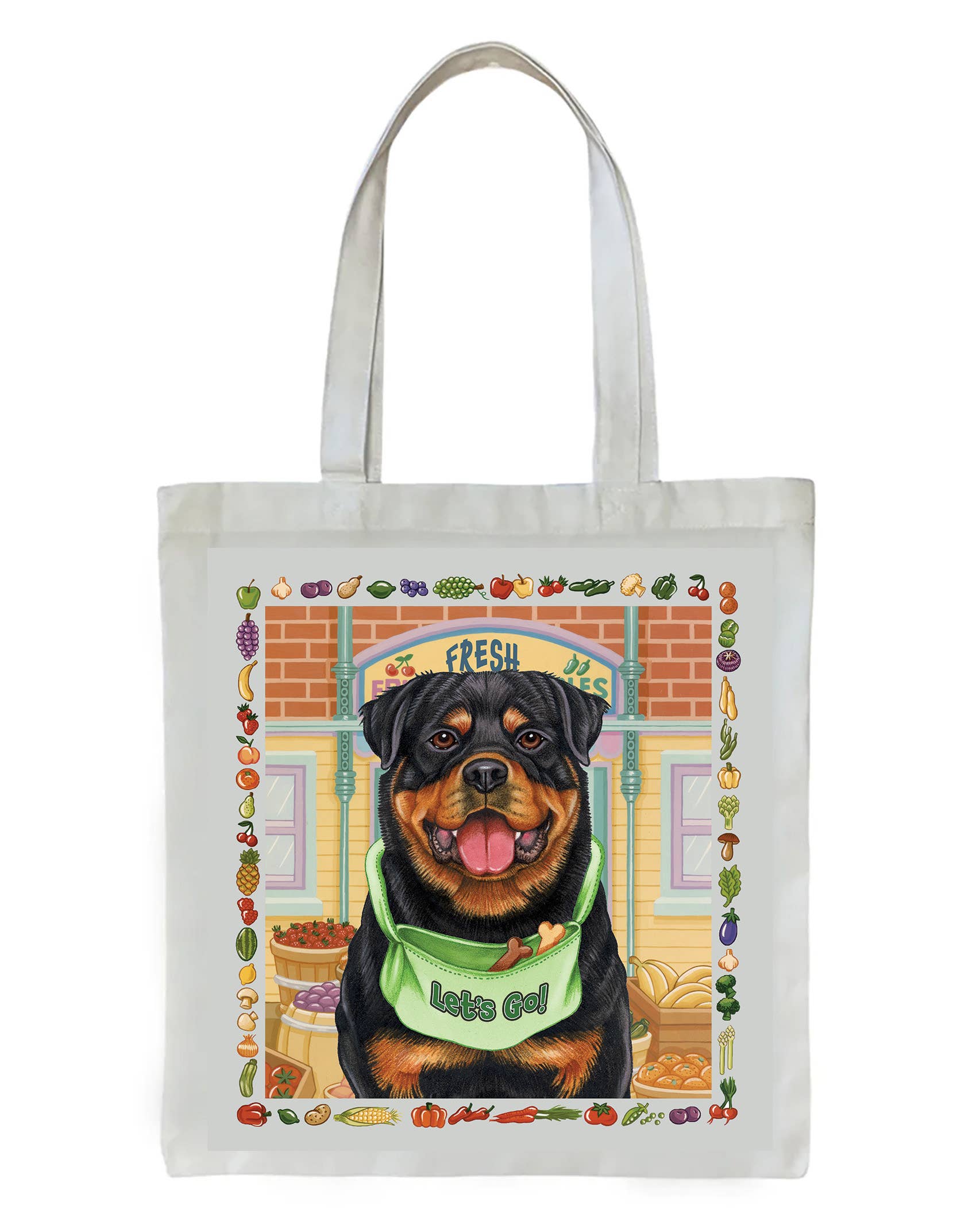 Rottweiler -   Dog Breed Tote Bag