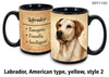 Labrador Yellow American Coffee Mug Cup