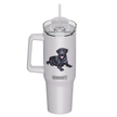 Labrador, black 40 oz Tumbler with Handle and Straw Lid