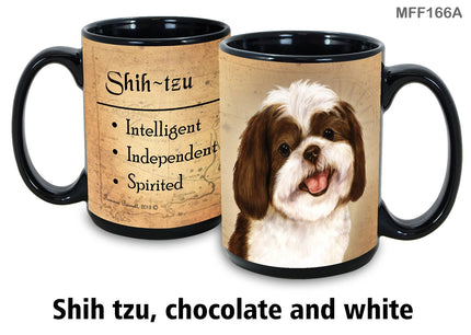 Shih Tzu Chocolate/White Mug Coffee Cup