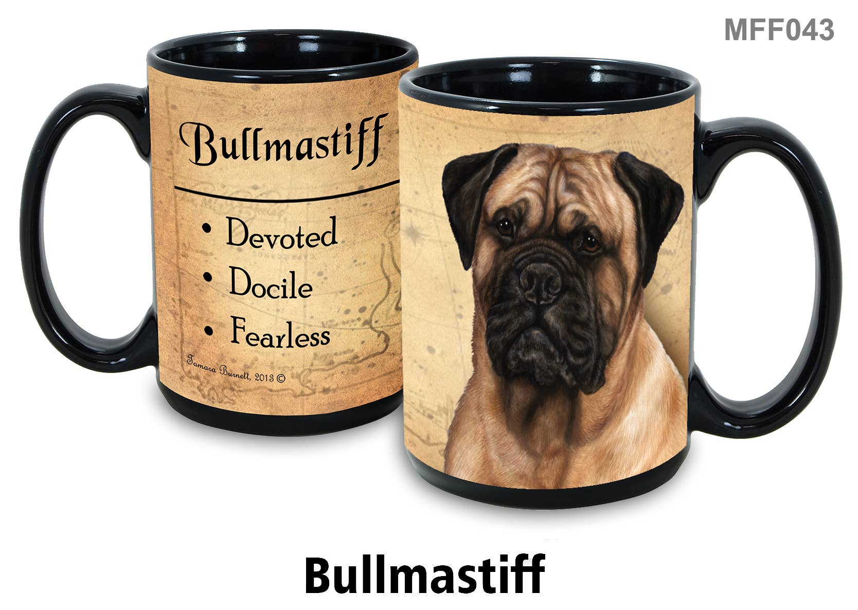 Bullmastiff Fawn Mug Coffee Cup – Salty Paws