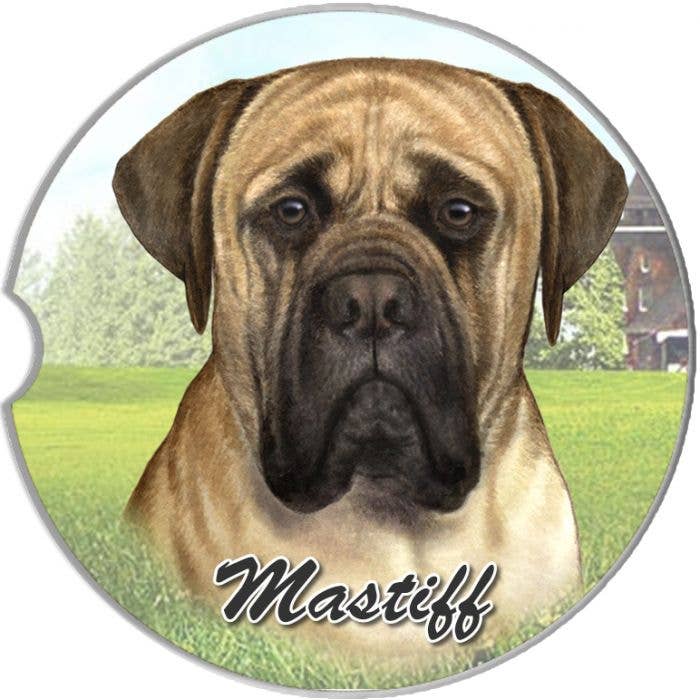 English Mastiff Car Coaster