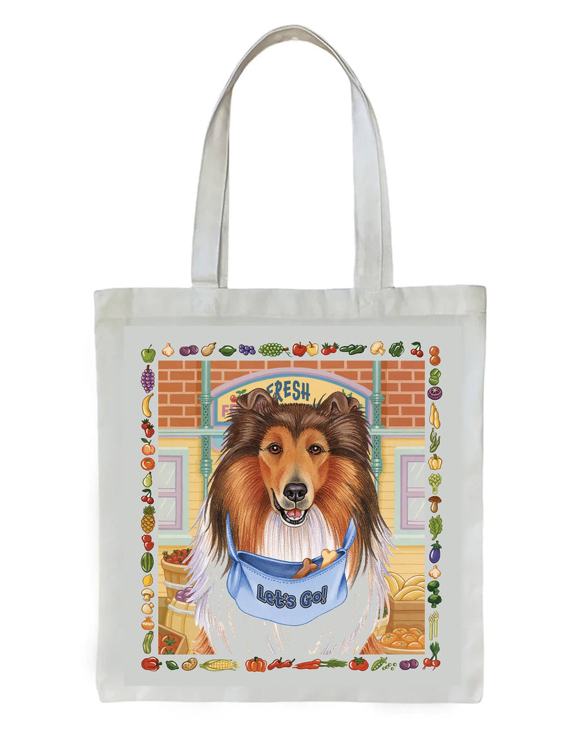 Collie -   Dog Breed Tote Bag