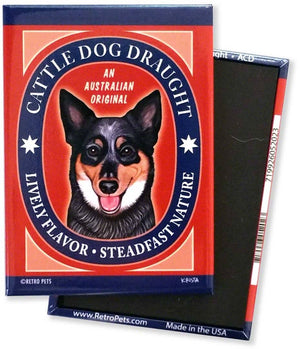 Australian Cattle Dog Beer Magnet