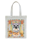 Schnauzer Grey Uncropped -   Dog Breed Tote Bag