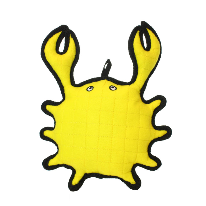 Tuffy Ocean Crab, Durable, Tough, Squeaky Dog Toy
