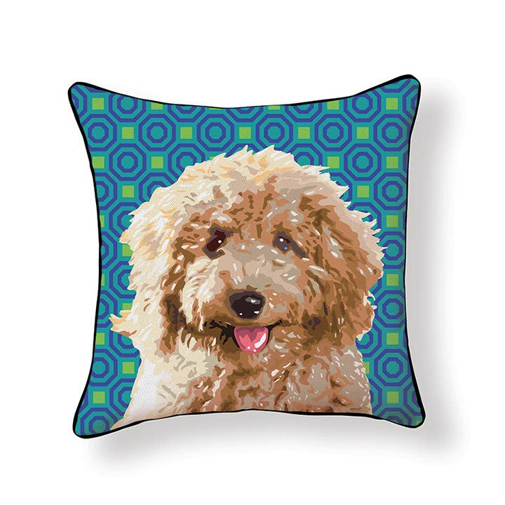 Labradoodle Pillow