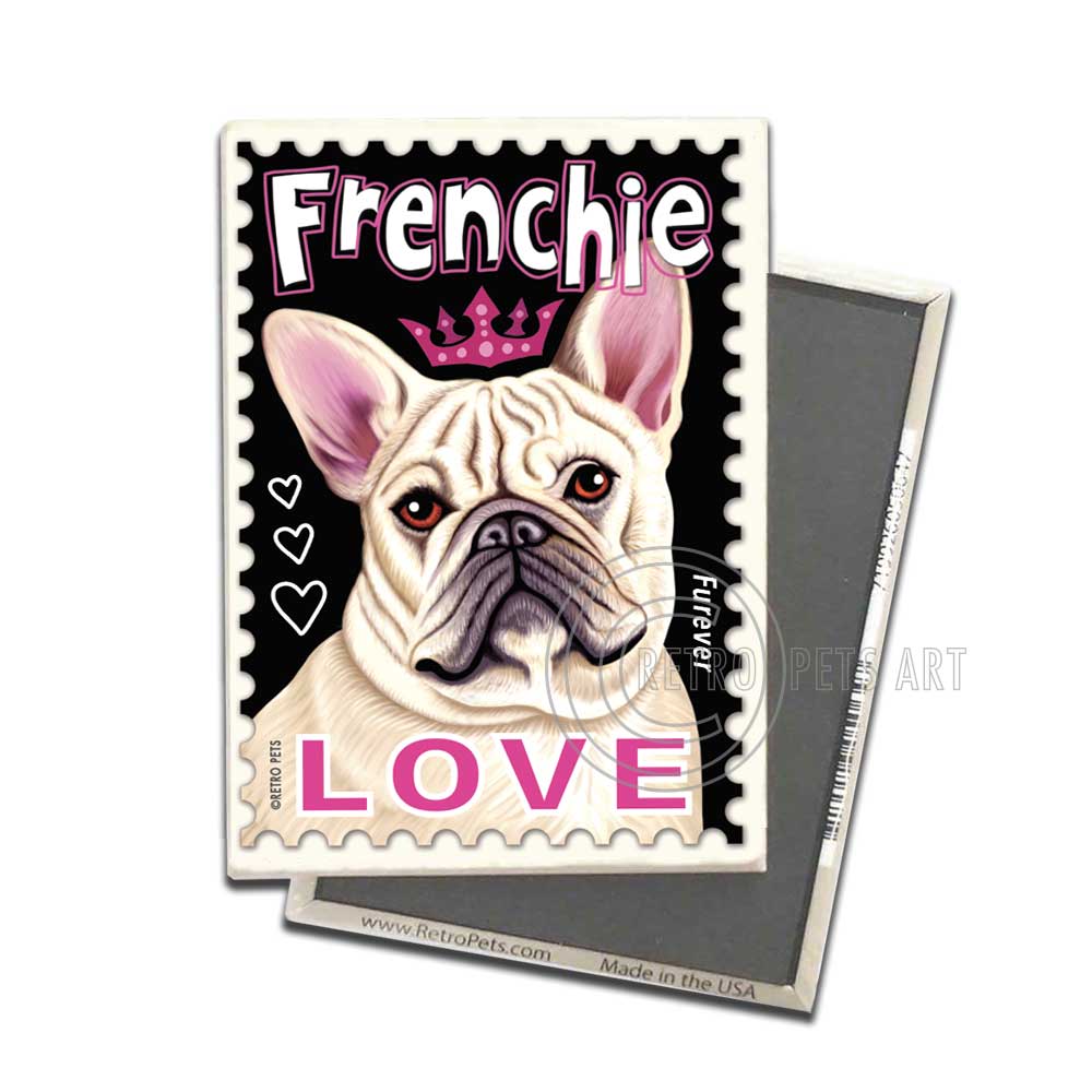 Frenchie (French Bulldog) LOVE Magnet