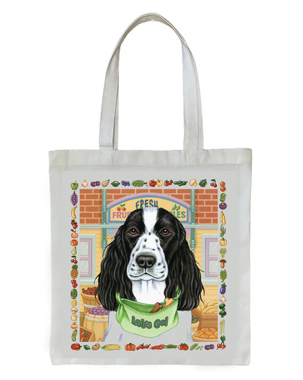 English Cocker Spaniel -   Dog Breed Tote Bag