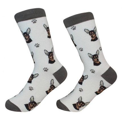 Chihuahua Black Dog Socks Unisex