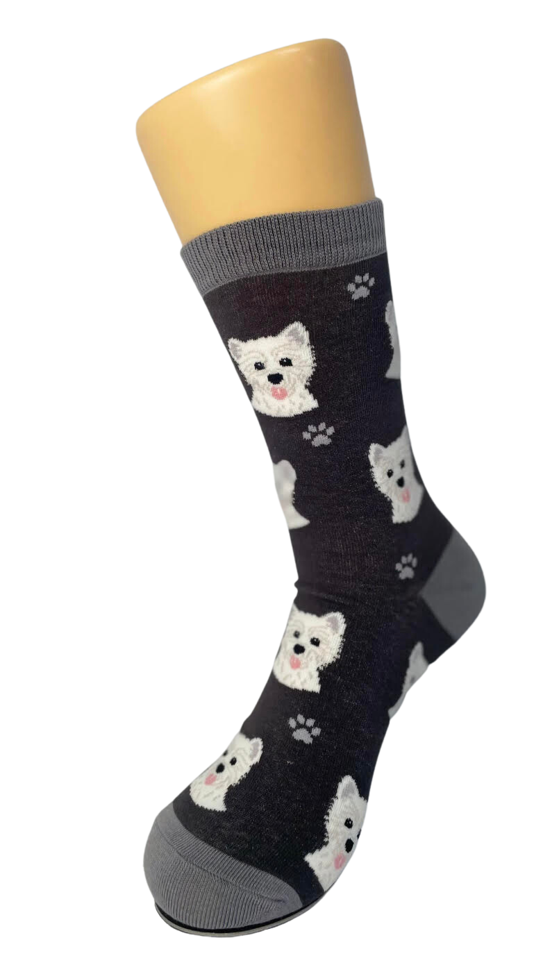Westie Dog Socks Unisex