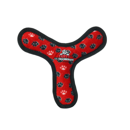 Tuffy Ultimate Boomerang - Red Paw, Squeaky Dog Toy